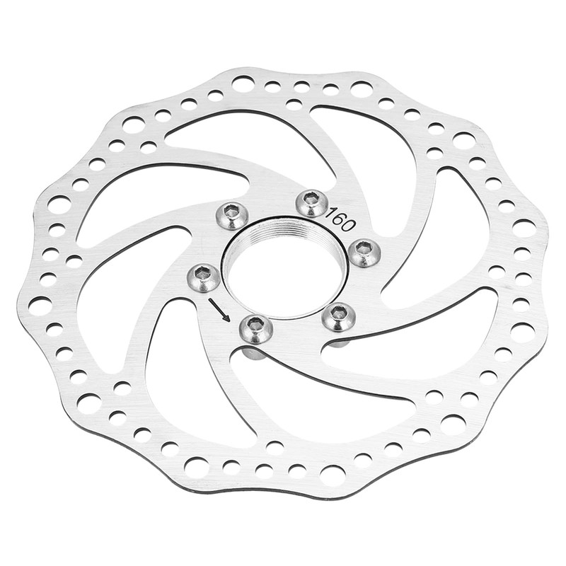 Denash Bicycle Brake Disc, with 6 Corrosion Resistant Bicycle Brake