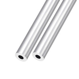 METALLIXITY 6063 Aluminum Tube 16mm Outer Diameter x 7mm Inner Diameter x 300mm Length 2pcs Aluminum Round Tube for Home Furnishing Machinery DIY Crafts