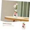Ciieeo Chic Ceramic Vase Mini Flower Vase Chinese Style for