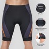 TOMSHOO Padded Cycling Shorts with Padding, Side & Back Pockets,