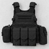 Military Tactical Vest – Adjustable Tactical Gear Carrier for Airsoft,