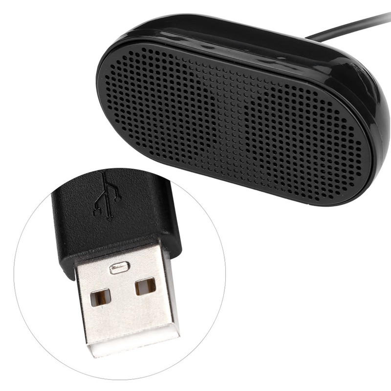Dual Speaker USB Wired Speaker Integrated Power Supply & Audio