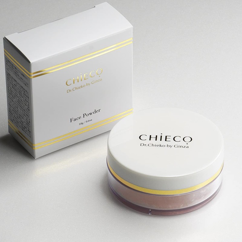 CHIECO Face Powder C/Face Powder, Pearl Powder, Rose Placenta Formula,
