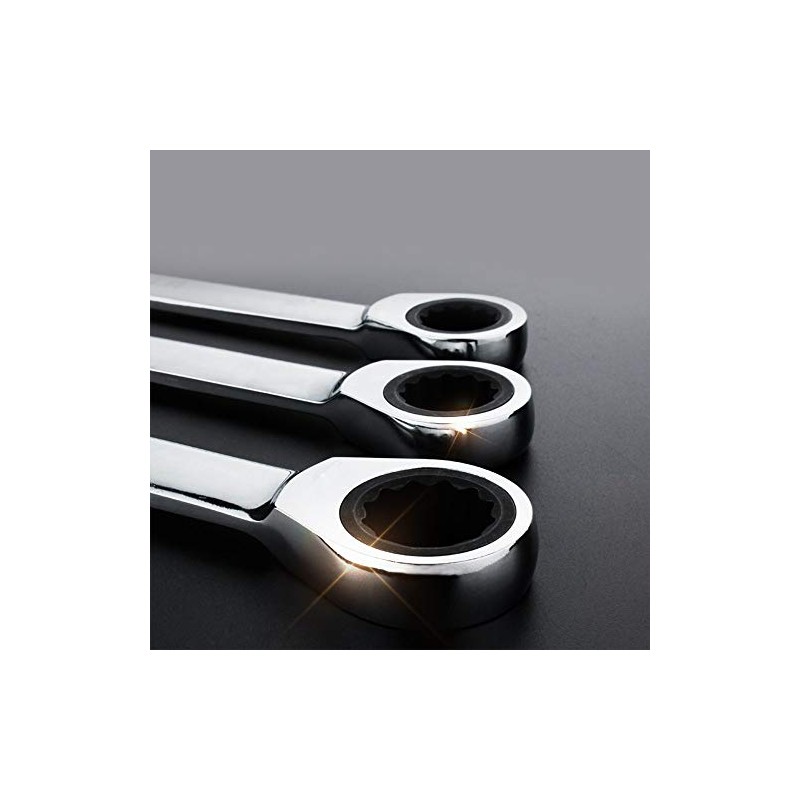 FLZOSPER Llave Combinada Métrica de 6 a 32 mm, 72