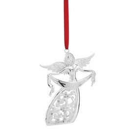 Lenox 2014 Angel Metal Ornament