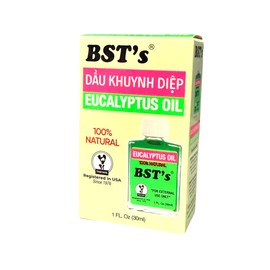 1 Pack - Eucalyptus Essential Oil - Dau Khuynh Diep - 30mL per Bottle - Product of USA