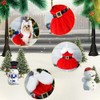 Idepet Christmas Dog Dress, Santa Claus Dog Skirt Xmas Puppy