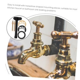Operitacx 1 Set Faucet Installation Tool Kit Multi Functional Faucet Fixing Fasteners with Horseshoe Washers for Easy Installation and Maintenance Kitchen and Bathroom