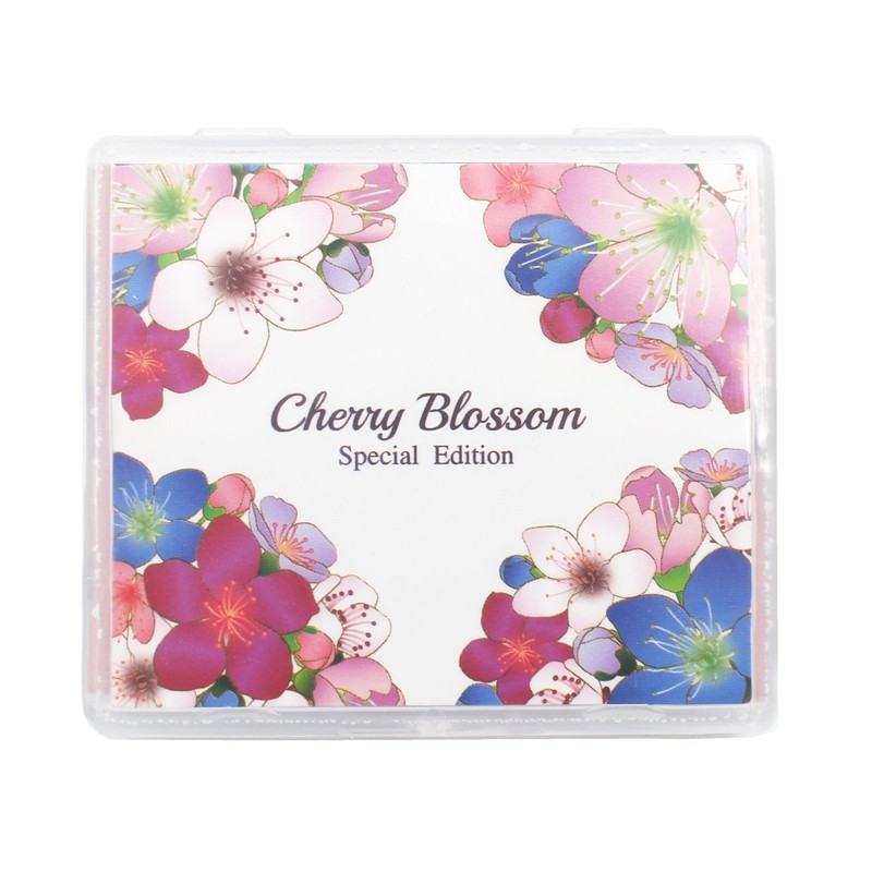 [100 Counts + Mirror Case] Cherry Blossom Natural Oil Blotting