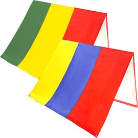 2 Pcs Playground Canopy Swingset Replacement Tarp Roof Swingset Canopy Waterproof UV Protection Cover for Backyard Playhouse Playground