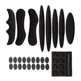 27 Pcs Black Helmet Padding Foam Kit Bicycle Helmet Replacement Pads Helmet Foam Pads Set for Motorcycle Cycling Helmet Padding Foam Helmet Foam Pads Helmet Pad Replacement Helmet Accessories