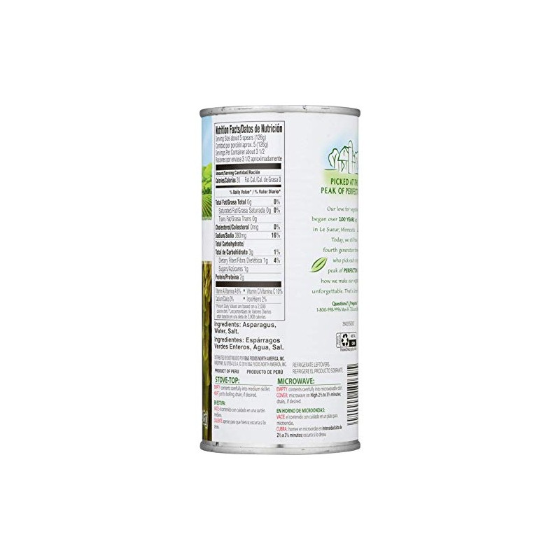 Green Giant Extra Long Whole Asparagus Spears 15oz Can (Pack