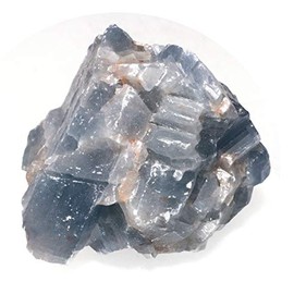 Blau Heilkristall Calcit