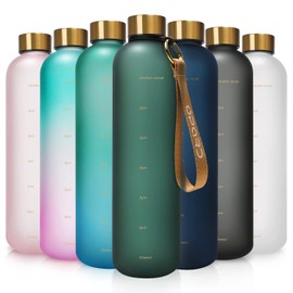 Opard Drinking Bottle 1 L / 800 ml, Suitable for Carbonated Drinks, Leak-Proof, Tritan Water Bottle, BPA-Free, Water Bottles, Drinking Bottle, Sports Bottle, Gym, Fitness, Drink Bottle