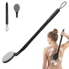 Gobiteli Back Scrubber for Shower,25" Long Handle Shower Brush for