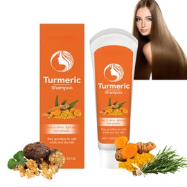 Natural Organic Ginger Shampoo, Promotes Hair Growth & Relieves Itching and Dandruff,Anti Hair Loss and Anti Frizzing Shampoo for All Hair Types, Protect Scalp for Men&Women Use