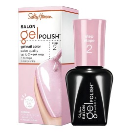 Esmalte Para Uñas Sally Hansen Beauty Salon Gel Polish Color 902 Rosey Cheeks Gel De Secado Con Lampara Led 7 Mililitros