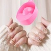 2 Pack Nail Soaking Bowl Set Heat-Resistant Gel Polish Remover