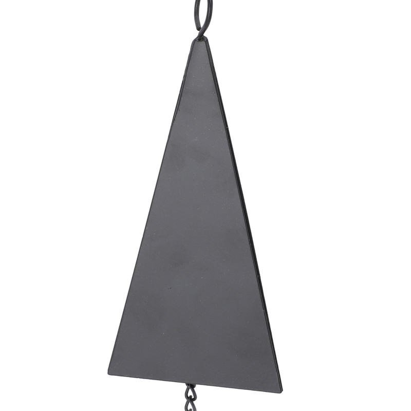Wind Bell Hanging Decoration Iron Rust Proof Geometric Bird Bell