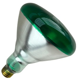 Industrial Performance 120BR40/G 130V, 120 Watt, BR40, Medium Screw (E26) Base, Green Flood Light Bulb (4 Pack)