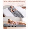 BBL Bed After Surgery for Sleeping, Ergonomic Recovery Mattress with