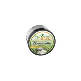 Uhuru Naturals Organic Beef Tallow Body Whip - Multipurpose Balm - Contains Vitamins and Nutrients Moisturizes and Nourishes Skin Relieves Dryness Perfect for All Skin Types