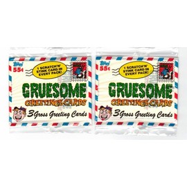 Gruesome Greeting Cards Trading Card Pack(2 packs)