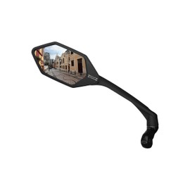MEACHOW ME-007(2020) - Espejo retrovisor para manubrio de Bicicleta (Cristal Resistente a los arañazos)