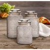 Style Setter Canister Set 3-Piece Glass Jars in 34oz, 44oz