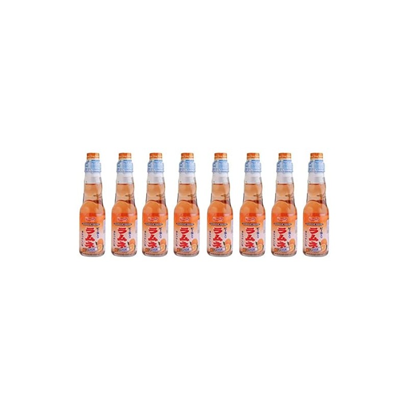 RAMUNE Japanese Soft Drink multi-pack, 8 Bottles, 6.76 Fluid Ounce