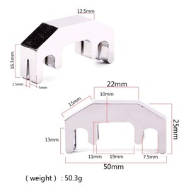 Alnicov Professional Violin Mute Silent Practice Silencer Heavy Metal Fiddle Violina Mute