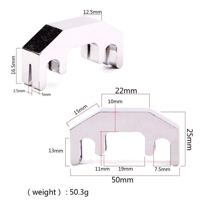 Alnicov Professional Violin Mute Silent Practice Silencer Heavy Metal Fiddle