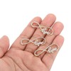 PATIKIL 40 Pcs Hope Symbol Connectors Charm Pendants, Alloy Jewelry