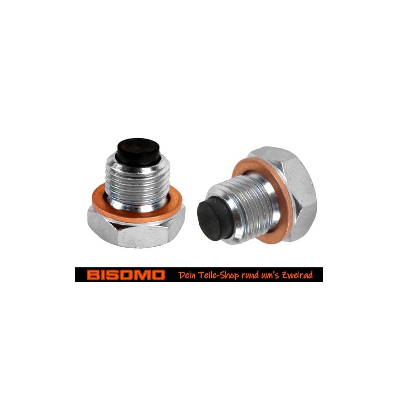 Oil Drain Plug Magnetic M14 x 1.5 mm 5x Sealing