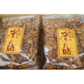 Atsumi Confectionery Shop Atsumi Karin Sugar in Gimpo City, Nikaho City, 2 Bags, 7.6 oz (215 g) (2 x 2)