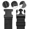 SULIUDAJI Black Suitcase Strap 200 Cm Luggage Strap Long Suitcase