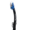 Tidal Dry Snorkel, Lightweight, Easy Breathing, for Snorkelling, Scuba Diving,
