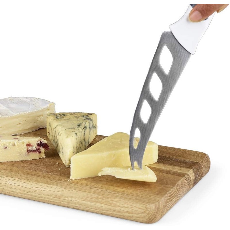 Zyliss Cheese Knife – Stainless Steel Blade with Non-Stick Holes