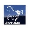 Appy Mom Appaloosa Horse Trailer Vinyl Window Decal Sticker