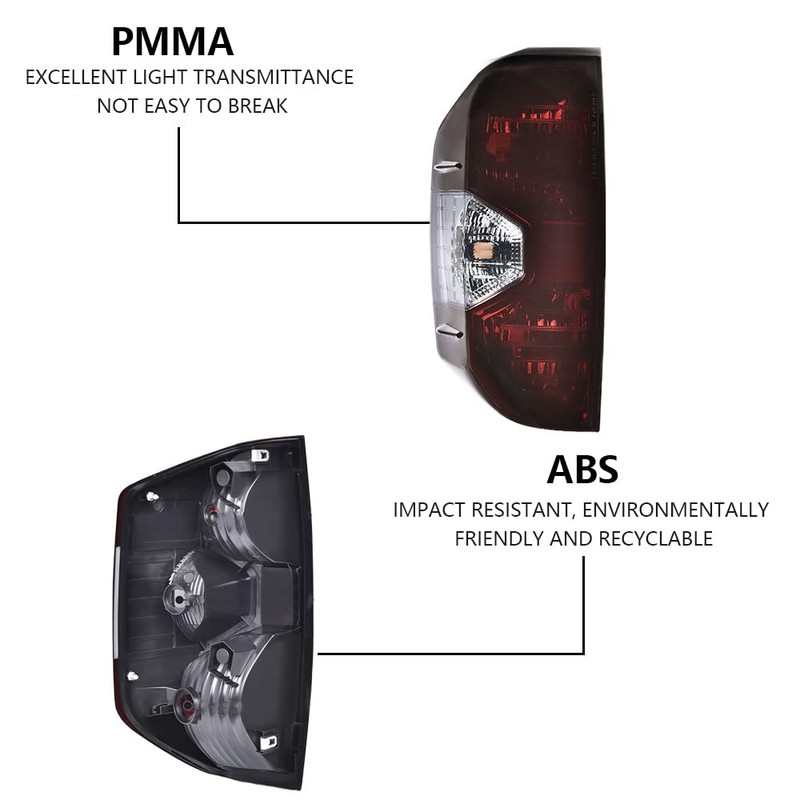 PIT66 Tail Lights Compatible with Toyota Tundra Pickup 2014-2021 Drive