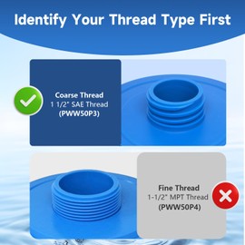 DASARYA PWW50 Spa Filter for Hot Tub Filters Unicel 6CH-940 PleatcoPure PWW50P3 Filbur FC-0359 Waterway 817-0050, Viking Vita Master Bullfrog Replacements Parts, 2 Pack