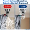 Happy Tree (4 Pack) White Fire Sprinkler Head Guard Cover