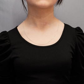 Jewelry Women’s Men's Silver Necklace 925 Sterling Silver Snake Curb Figaro Box Rolo Rope Anchor Chain Necklace (1.1mm Box Chain, 16 In)