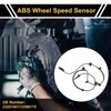 Partuto ABS Wheel Speed Sensor ABS Sensor Anti-lock Braking System
