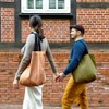 Cottonbagjoe Stylish spacious carry bag with inner pocket and zip,