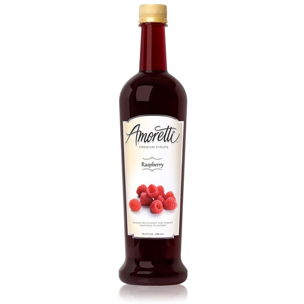 Amoretti Premium Syrup, Raspberry, 25.4 Ounce