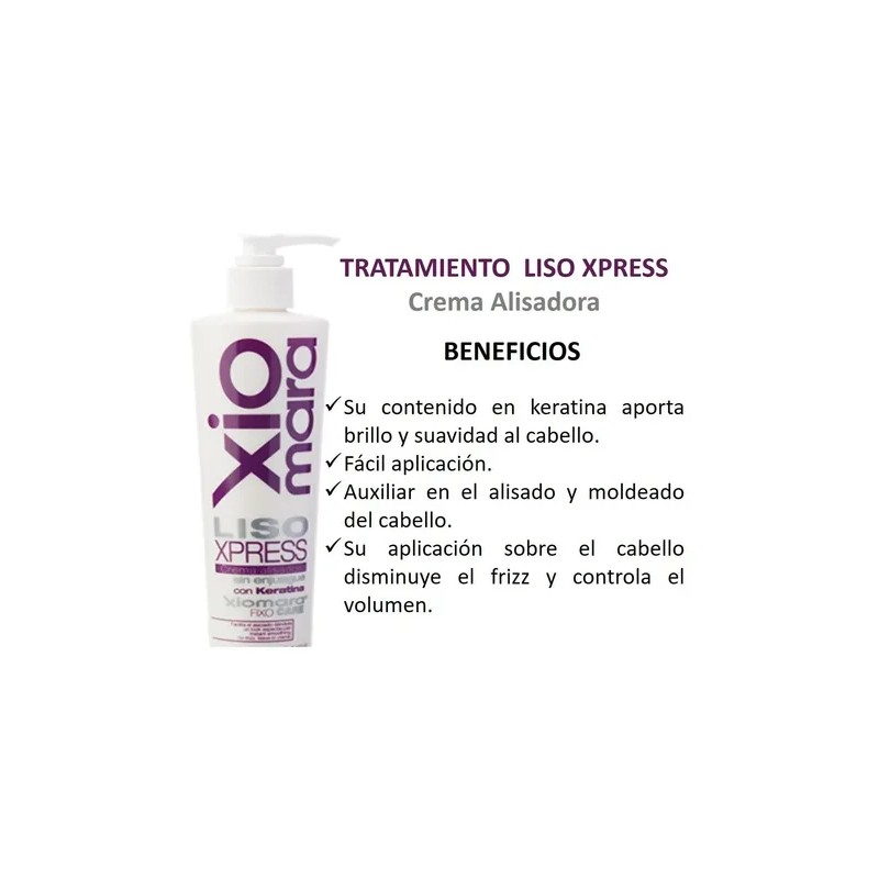 Xiomara Crema Alisadora Para Cabello Express 250 Ml