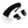 Beavorty Cosplay Furry Ears and Tail for Adults Plush Decorative