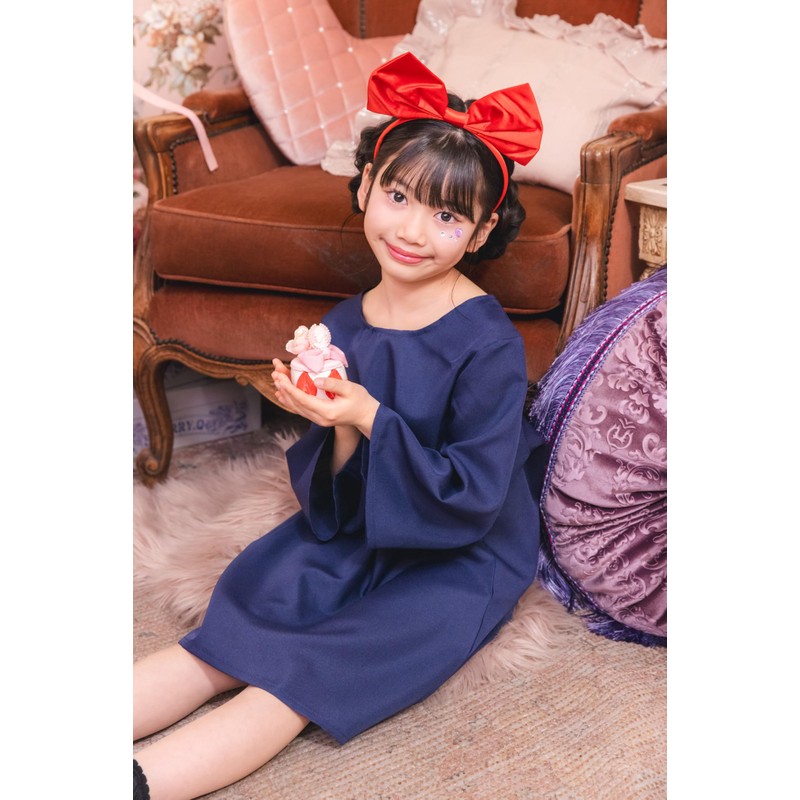 クリアストーン(Clearstone) コスプレ ハロウィン 魔女の宅配屋さん 140cm 女の子 ネイビー