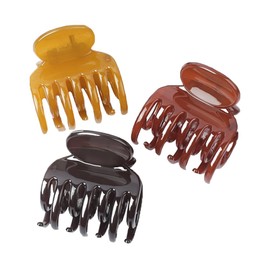 Hair Clip, Small, Hair Clip, Mini Hair Clip, 3 Pieces, Stylish, Simple, Plain, Popular, Stylish Hair Ornament, Secure Hair Clip, For Women, Daily Use, Presentation (3 Colors)